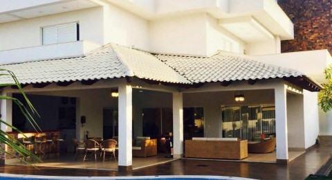 Casa em Condomnio - Casa em Condomnio de 5 quartos 518m no Jardins Atenas em Goinia